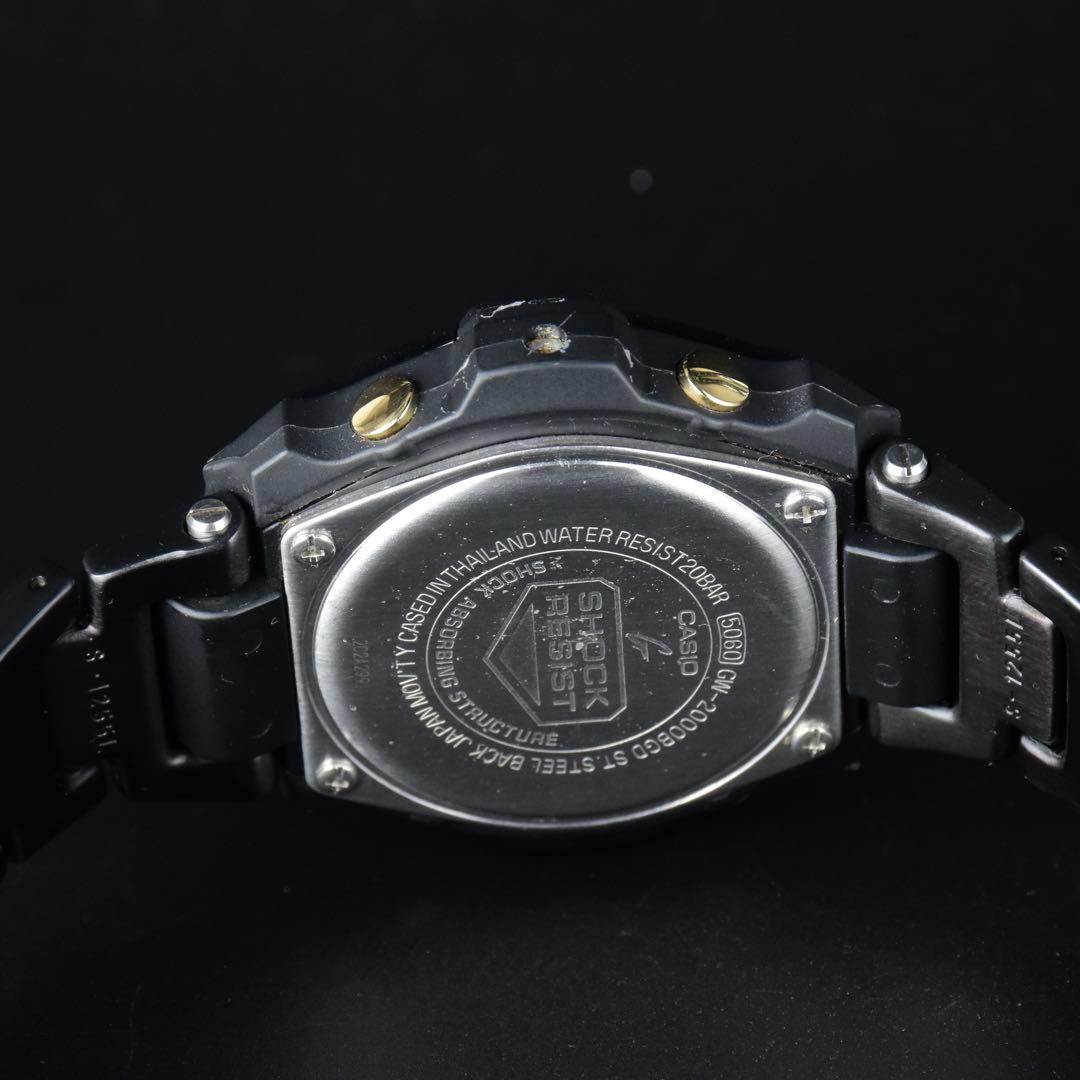 Casio G-Shock Gravitymaster GW-2000BGD-1AJF Radio Solar Metal Band Black and Gold — Japan Import