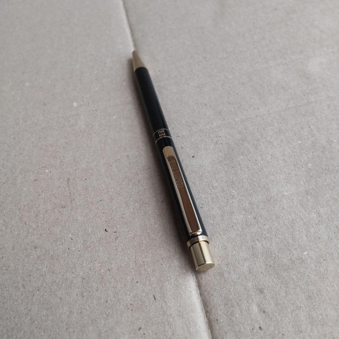 Daks Simpson London black ballpoint pen with replacement ink refill and Sailor compatible cartridge