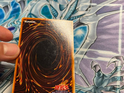 Blue-Eyes White Dragon 2nd Limited Ultra Edition Yu-Gi-Oh card with light attribute and 3000 attack