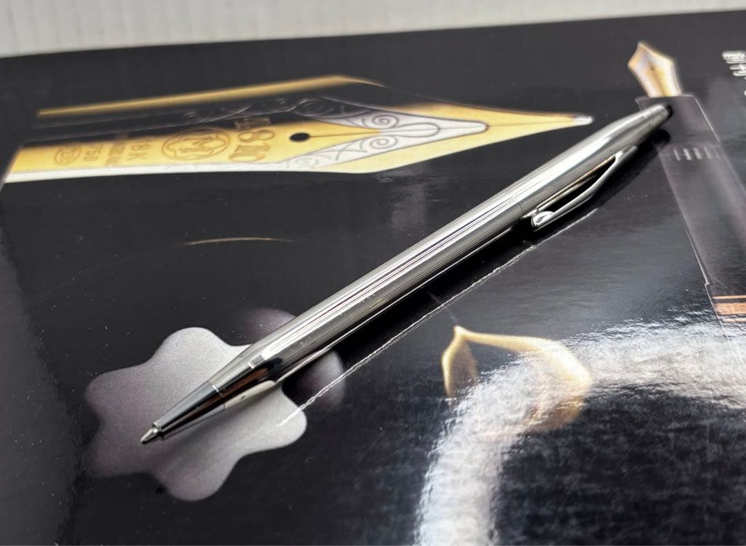 Cross Century Model No 3002 Sterling Silver Ballpoint Pen - Japan Import
