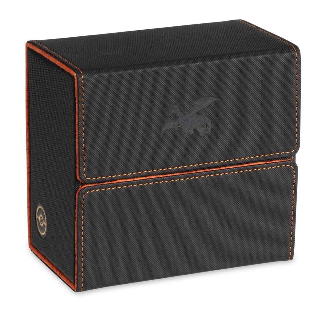 Pokemon Center exclusive Heatran double deck case with 2 deck boxes in shrink wrap