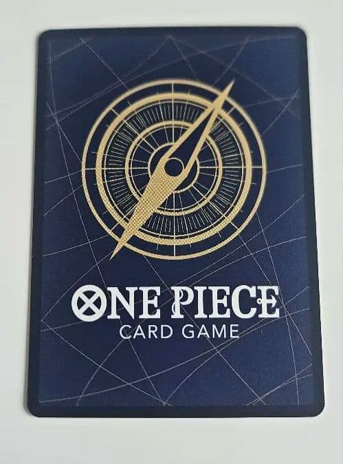 One Piece Monkey D. Luffy OP05 SR Japanese card featuring Uta from Matching Promo set, used condition