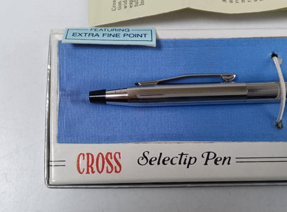 Blue Cross ballpoint pen approximately 5.3 inches long with packaging box