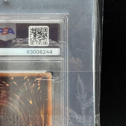 Yugioh Stardust Dragon 20th Secret Rare card graded PSA Gem Mint 10 with display case included
