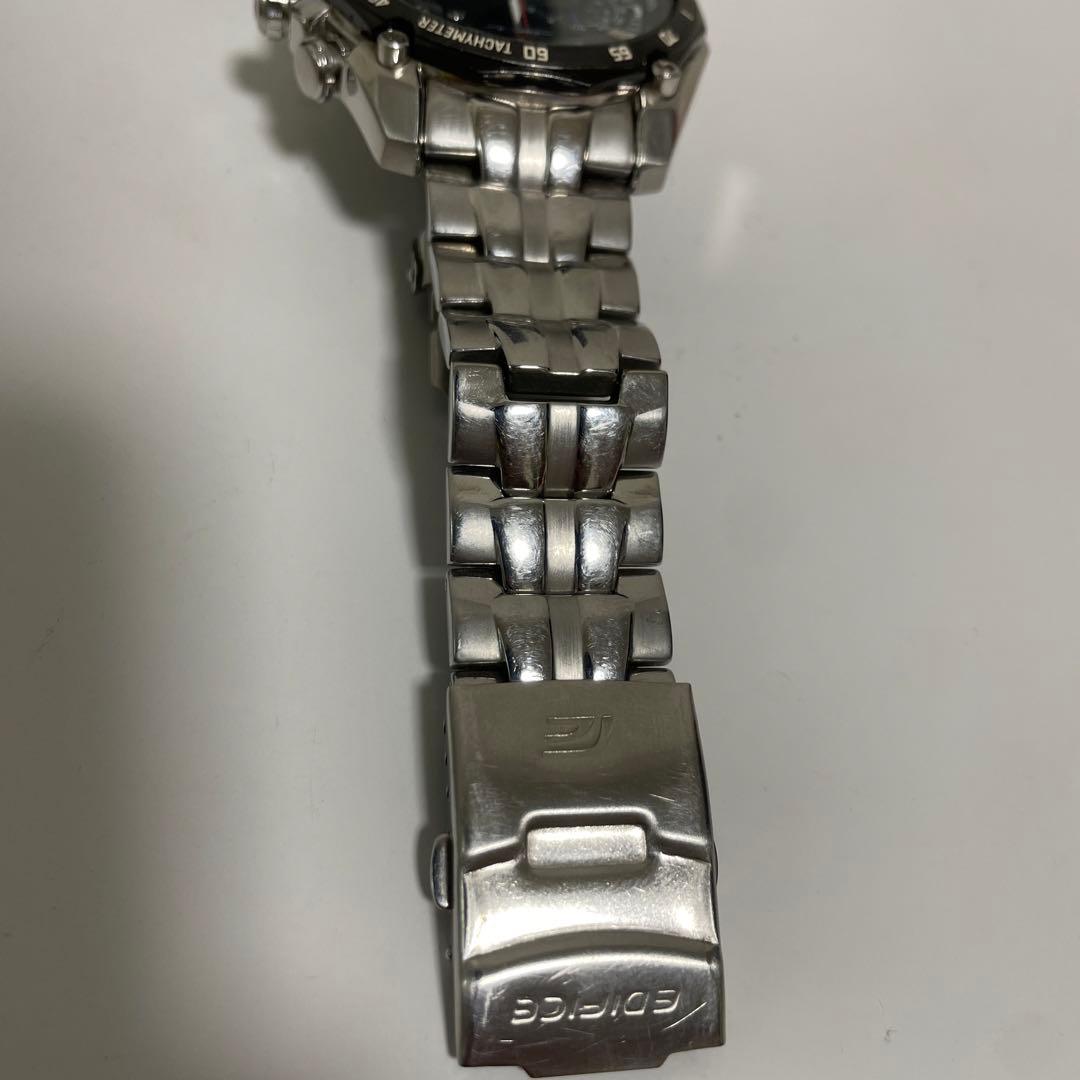 Red Bull Casio Silver and Black Watch Model 5147 with Stainless Steel Band — Japan Import