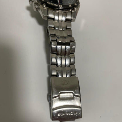 Red Bull Casio Silver and Black Watch Model 5147 with Stainless Steel Band — Japan Import