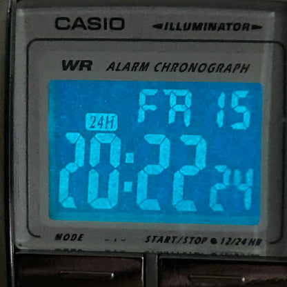 Casio Illuminator A200 ’90s Digital Watch with Battery Replacement — Japan Import
