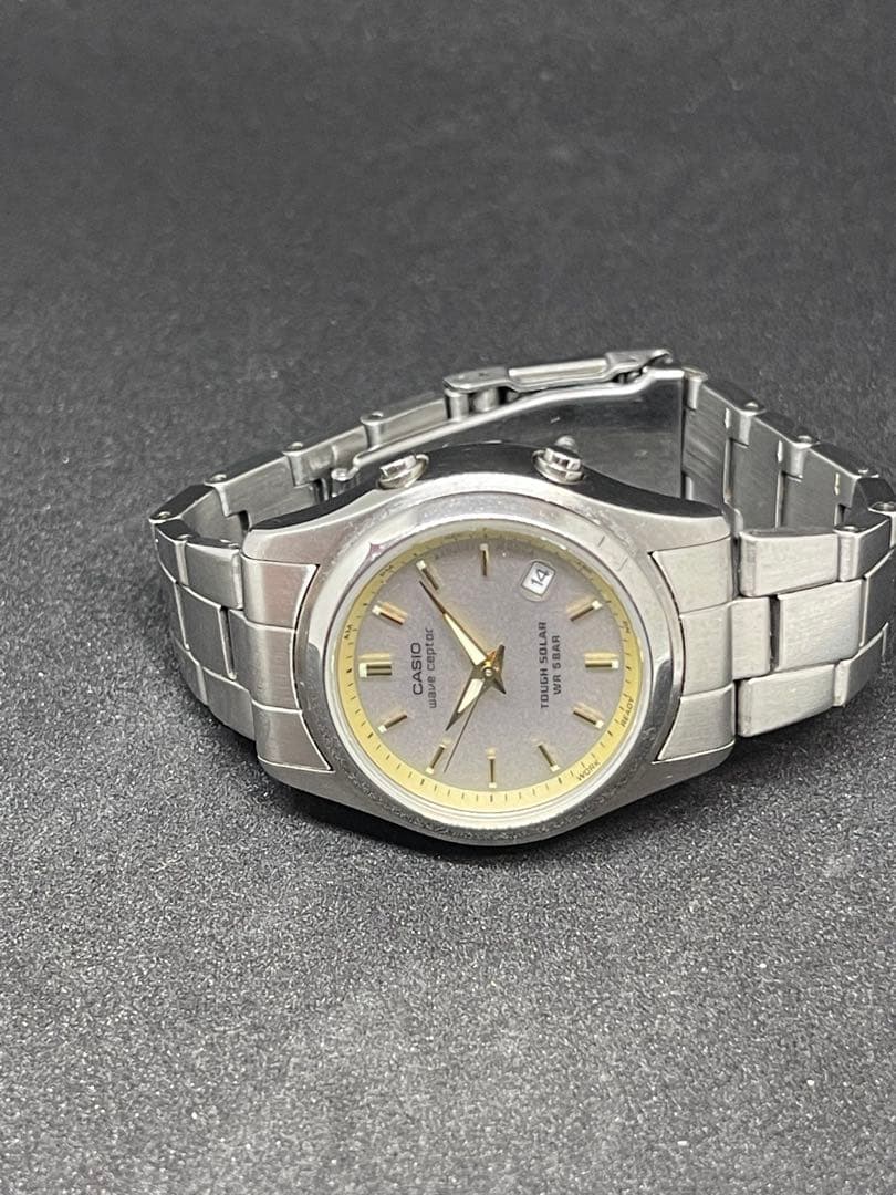 Casio Wave Ceptor WQV-110DJ Radio Solar Ladies Watch — Japan Import