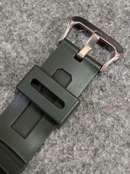 Casio G-Shock Tough Solar AWG-M100A-3AJF Overseas Model Gold and Khaki Watch