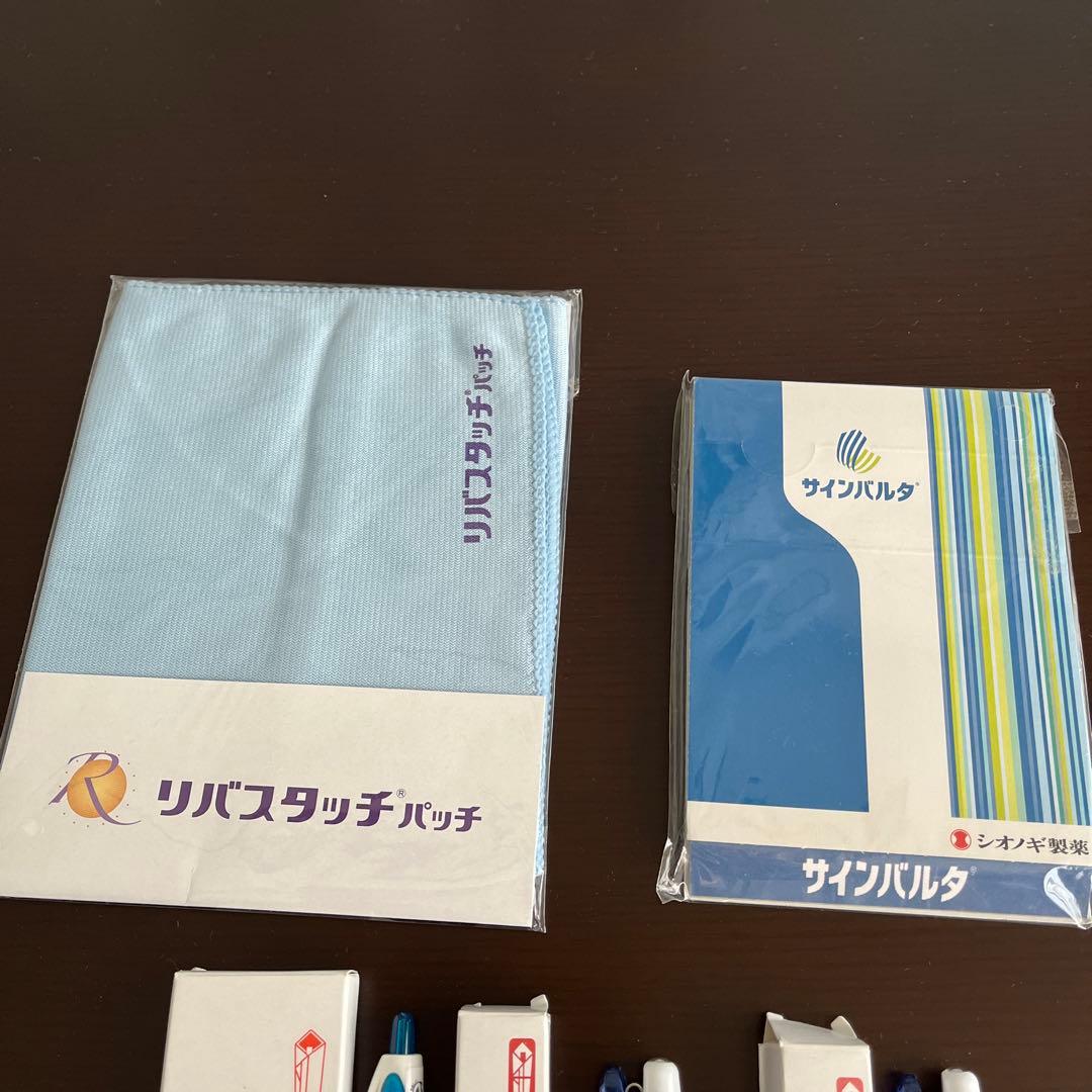Pharmaceutical Company Novelty Jet Slim Notepad with 5 pens and microfiber cloth Japan import