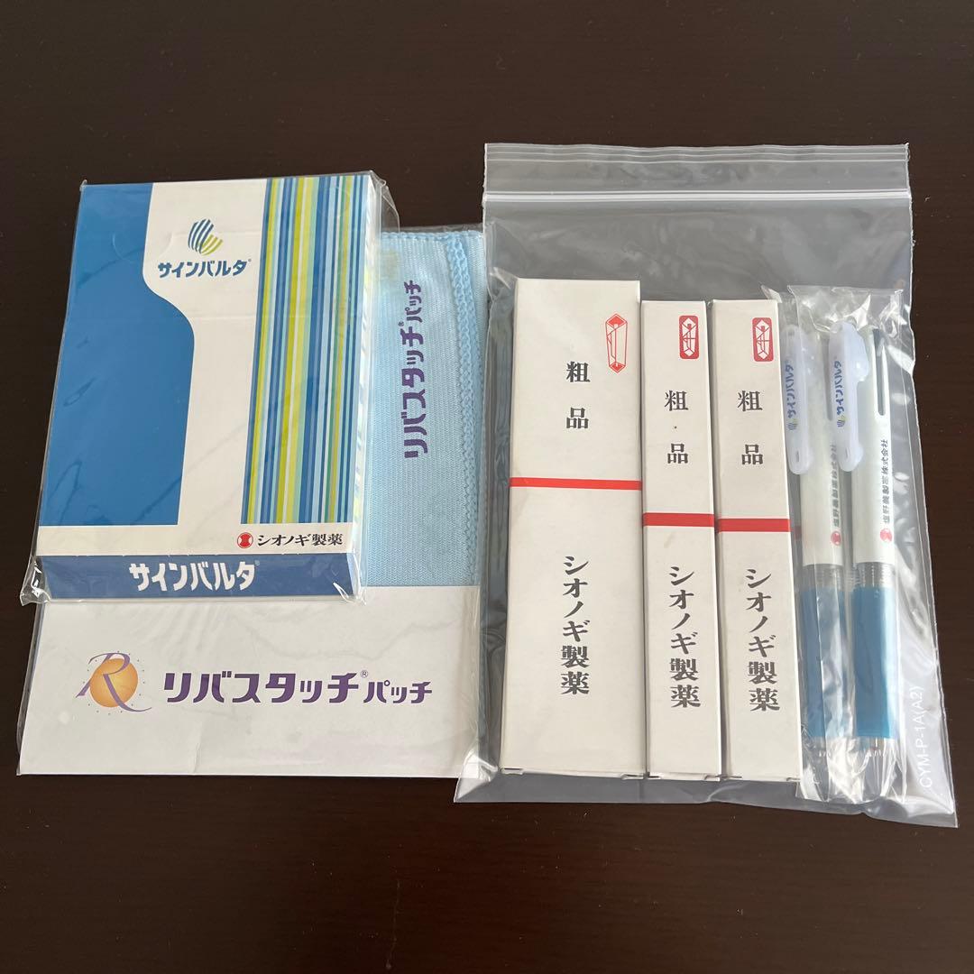Pharmaceutical Company Novelty Jet Slim Notepad with 5 pens and microfiber cloth Japan import