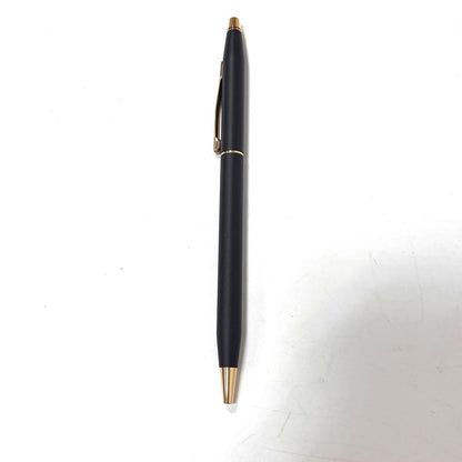 Cross Classic Century Black Ballpoint Pen - Black Ink, Gold Cap, Used — Japan Import