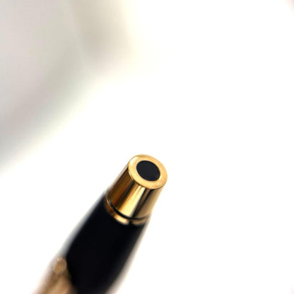 Cross Classic Century Black Ballpoint Pen - Black Ink, Gold Cap, Used — Japan Import