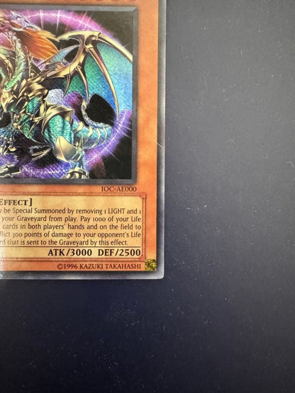1st Edition Yu-Gi-Oh Chaos Emperor Dragon Envoy of the End card Japan import old Asia region