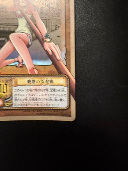 One Piece Monkey D. Luffy Wave 05 SR Japanese collectible card in protective sleeve