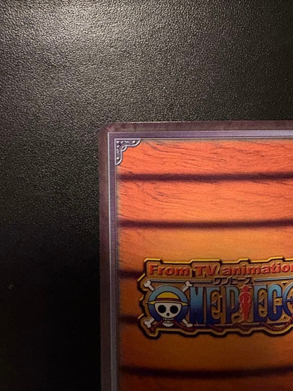One Piece Monkey D. Luffy Wave 05 SR Japanese collectible card in protective sleeve