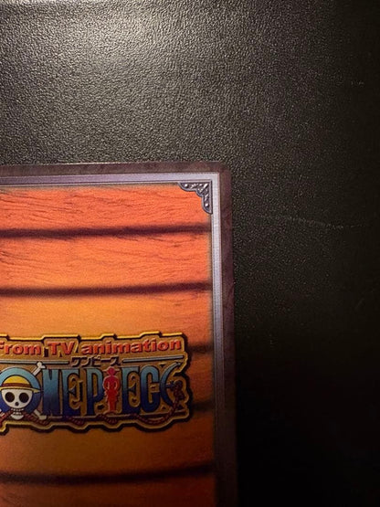 One Piece Monkey D. Luffy Wave 05 SR Japanese collectible card in protective sleeve