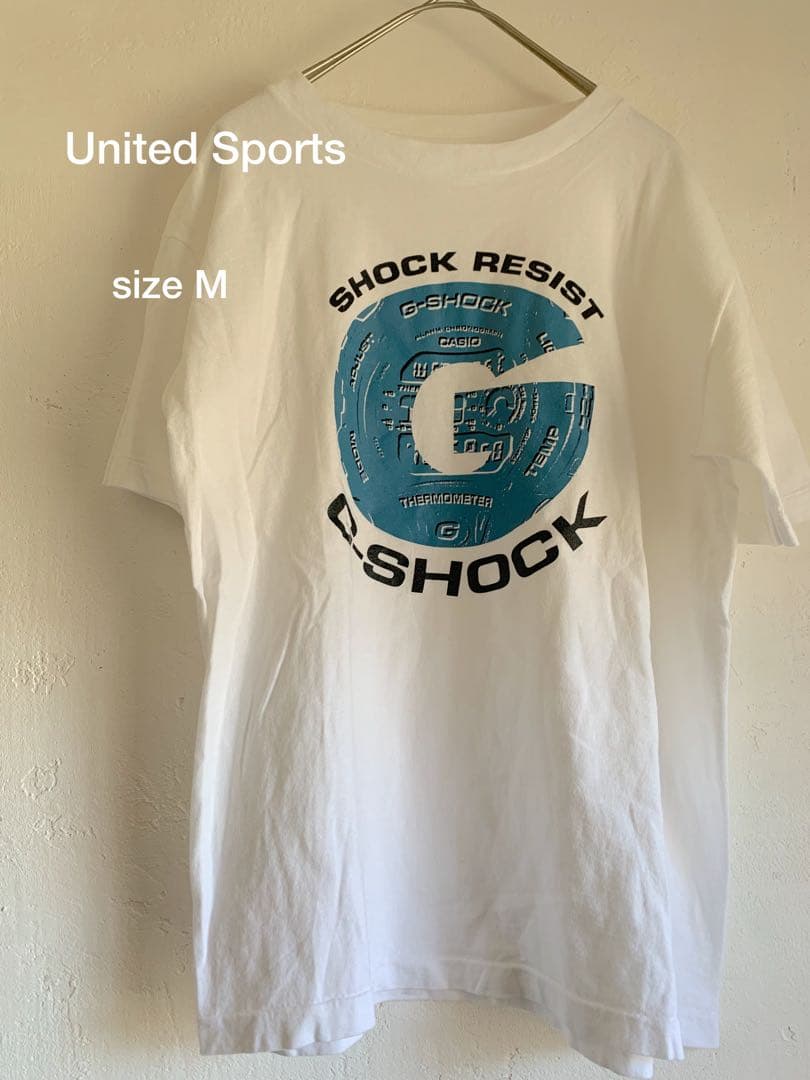 Casio G-Shock Vintage 1990s T-Shirt Novelty White Short Sleeve Logo Print