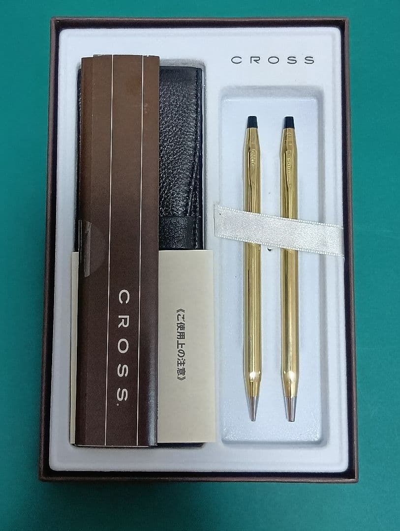 CrosS Classic Century 10k Gold Filled Ballpoint and Mechanical Pencil with Case