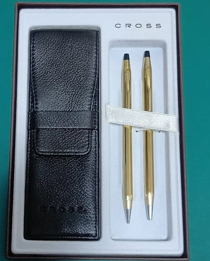 CrosS Classic Century 10k Gold Filled Ballpoint and Mechanical Pencil with Case