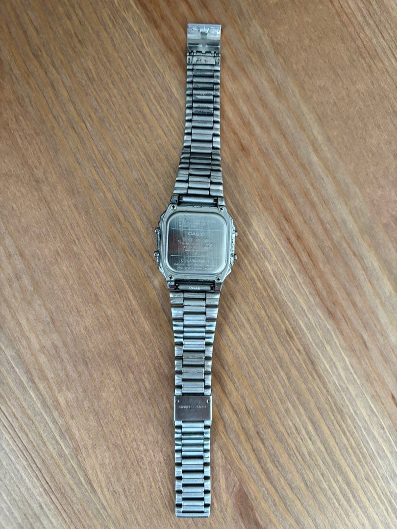 Casio Data Bank MULTI LINGUAL Data Bank DB-360 Silver Digital Watch