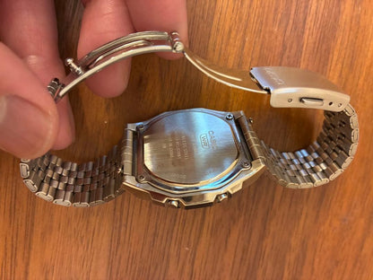 Casio A1000A-7JF Digital Watch Silver Japan Import