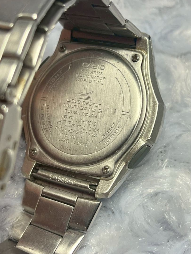 Casio Wave Ceptor Multi Band 5 Radio Solar