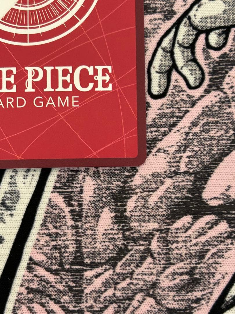 One Piece Monkey D. Luffy OP09-061 Leader Parallel Card from the OP-09 New Emperor series in protective sleeve