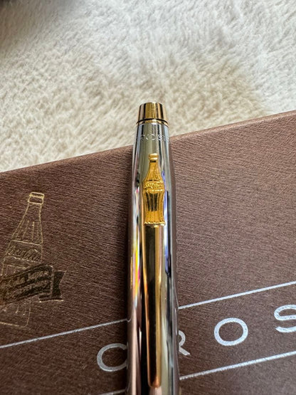 CocaCola Brand 50th Anniversary Limited Edition Cross Ballpoint Pen — Japan Import