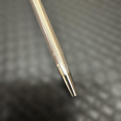 Cross vintage sterling silver ballpoint pen with black ink, used condition, no box or bag