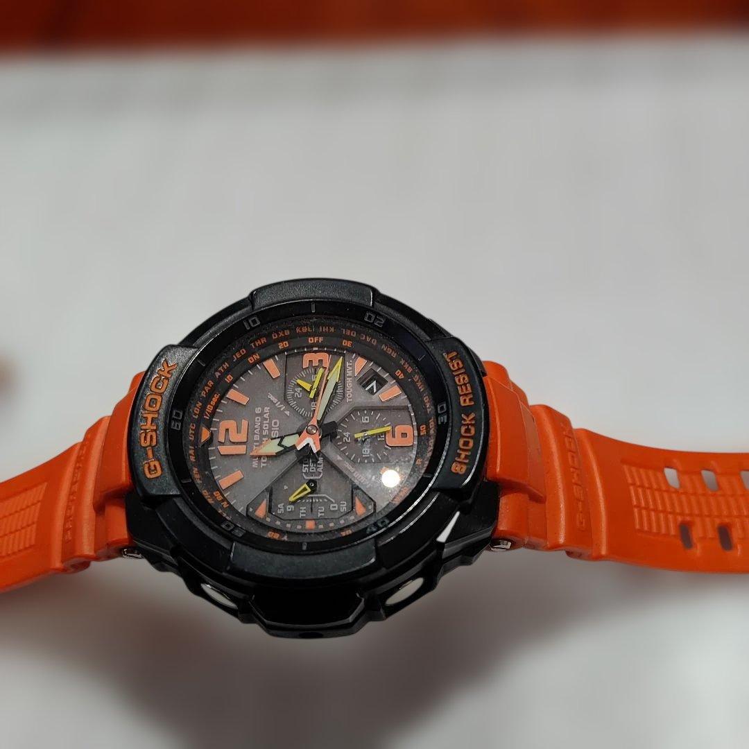 Casio G-Shock Series GW-3000 Sky Cockpit Model Digital Watch with Orange Band — Japan Import