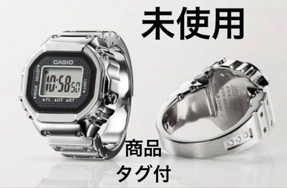 Casio Ring Watch CRW-001-1JR Silver Model Japan Import