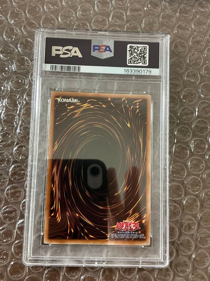 Yugioh The Beginning of the God Fara Overframe Prisma PSA 10 collectible card Japan import