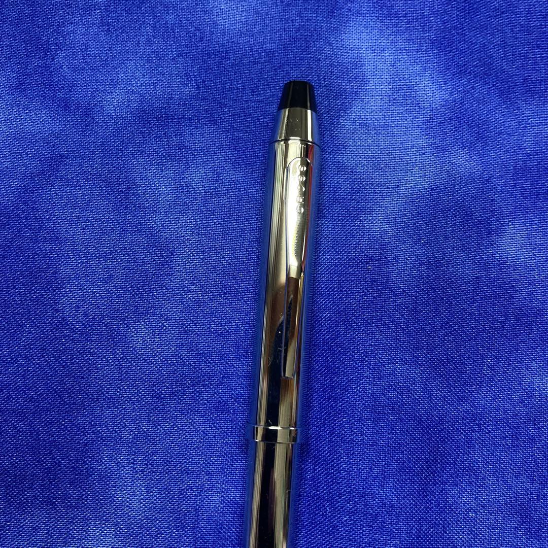 Casio Series TEC3 Multi-Function Pen Model NA T0090-1st Chrome Rotating 3-Function Oil-Based Ink Pen with Black and Red 0.7 mm & 0