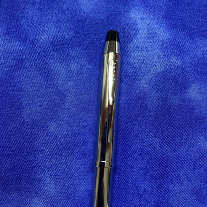 Casio Series TEC3 Multi-Function Pen Model NA T0090-1st Chrome Rotating 3-Function Oil-Based Ink Pen with Black and Red 0.7 mm & 0