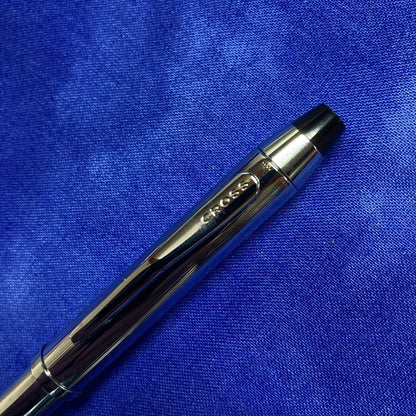 Casio Series TEC3 Multi-Function Pen Model NA T0090-1st Chrome Rotating 3-Function Oil-Based Ink Pen with Black and Red 0.7 mm & 0