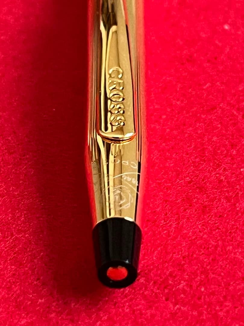 Brandless Cross Classic Century Gold PVD Ballpoint Pen with Gift Box Japan Import