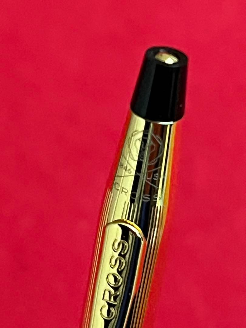 Brandless Cross Classic Century Gold PVD Ballpoint Pen with Gift Box Japan Import