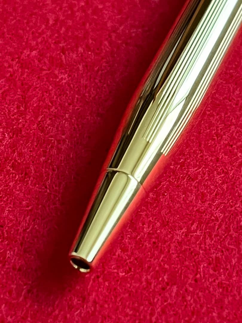Brandless Cross Classic Century Gold PVD Ballpoint Pen with Gift Box Japan Import