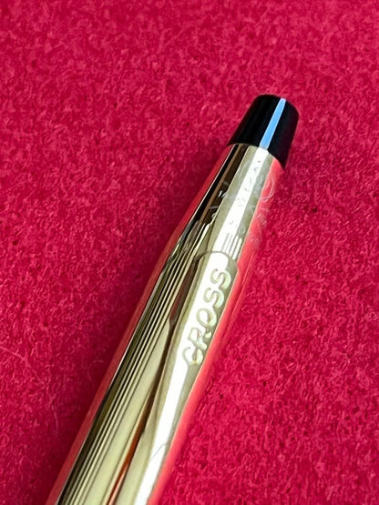 Brandless Cross Classic Century Gold PVD Ballpoint Pen with Gift Box Japan Import