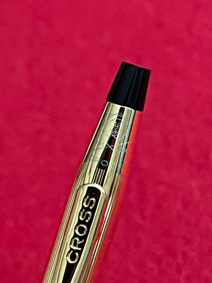 Brandless Cross Classic Century Gold PVD Ballpoint Pen with Gift Box Japan Import