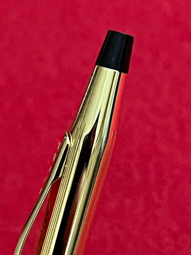 Brandless Cross Classic Century Gold PVD Ballpoint Pen with Gift Box Japan Import