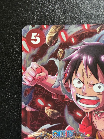One Piece Monkey D. Luffy OP012 SR limited edition Treasure Cruise collaboration Japanese card