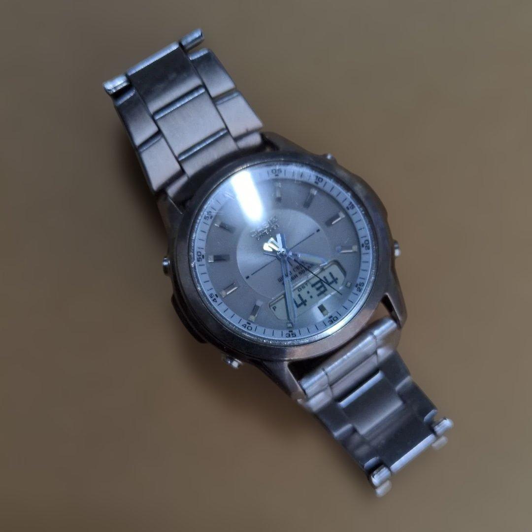 Casio Lineage Analog-Digital Radio Solar Watch Body