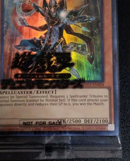 Yu-Gi-Oh Masterful Magician 2024-EN004 Ultra Rare promotional card sealed packaging Japan import