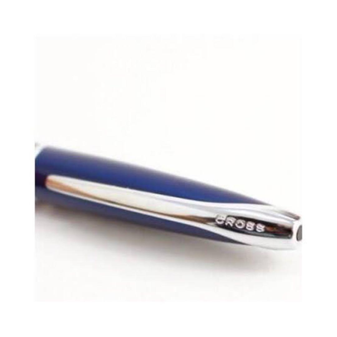 Avirex Cross 40th Anniversary Collaboration Ballpoint Pen Blue Silver