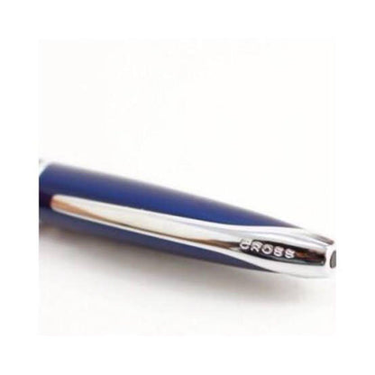 Avirex Cross 40th Anniversary Collaboration Ballpoint Pen Blue Silver