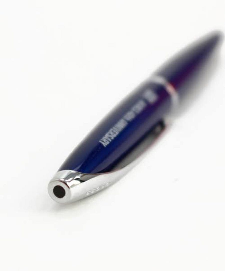 Avirex Cross 40th Anniversary Collaboration Ballpoint Pen Blue Silver
