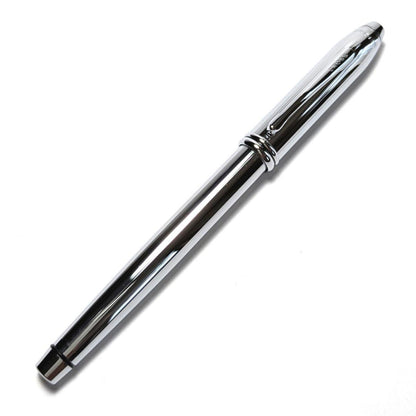 Cross Townsend Fountain Pen N536 Chrome F Nib Silver