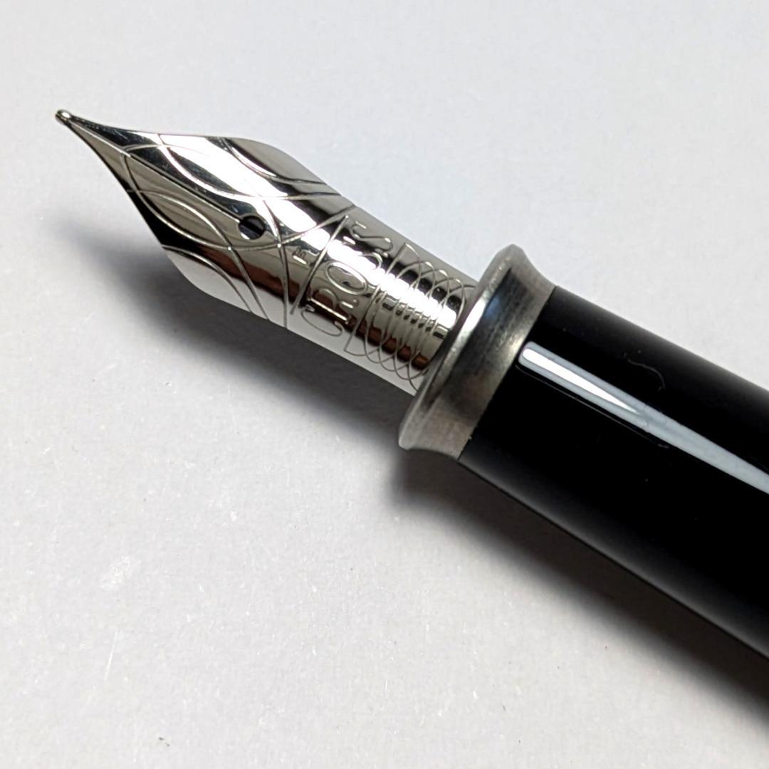 Cross Townsend Fountain Pen N536 Chrome F Nib Silver